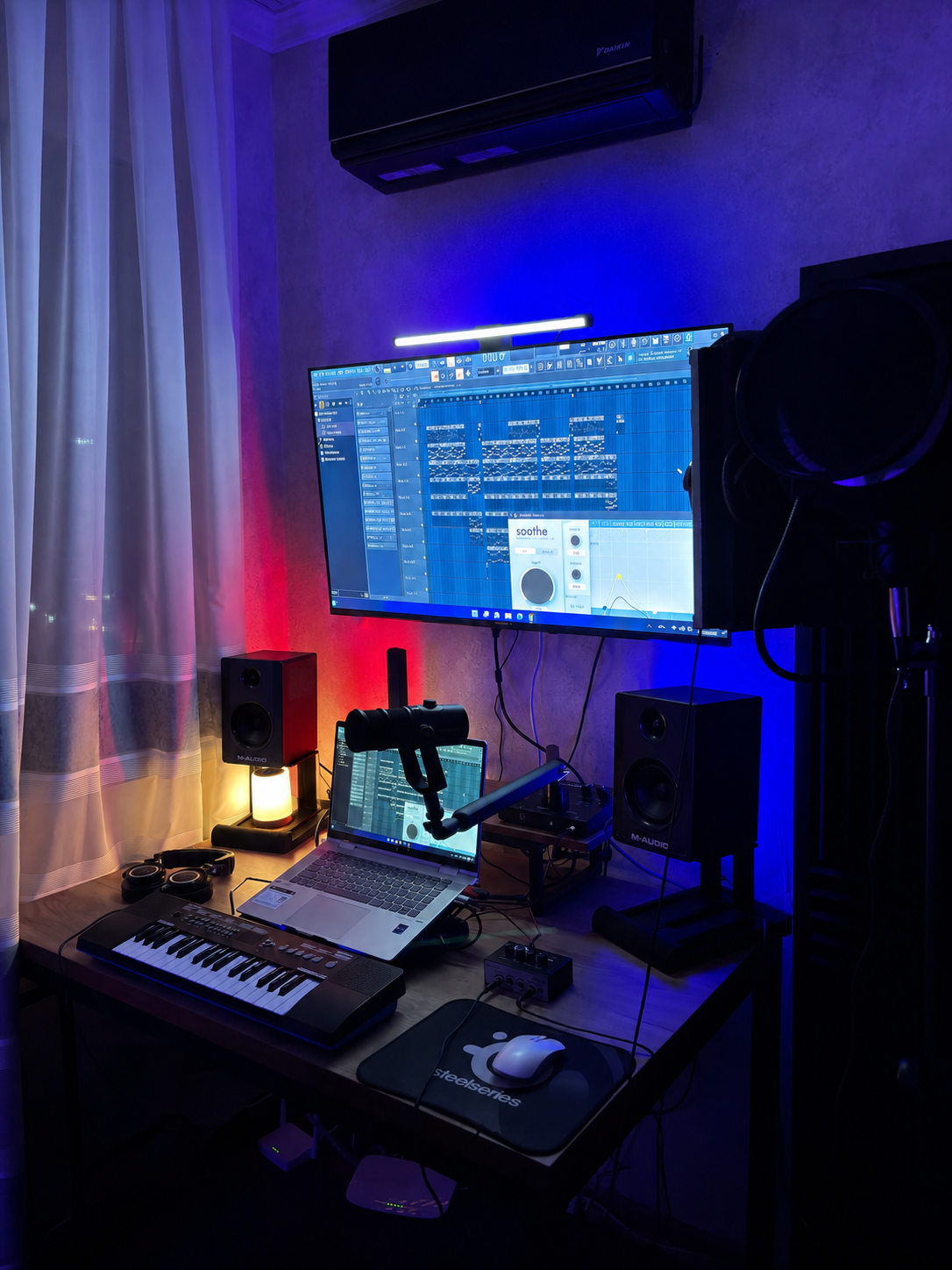 Bridge Studio: рабочий стол и вокальный экран